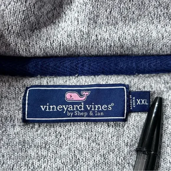 Vineyard Vines Classic Sweater Fleece Shep Shirt - Picture 10 of 11